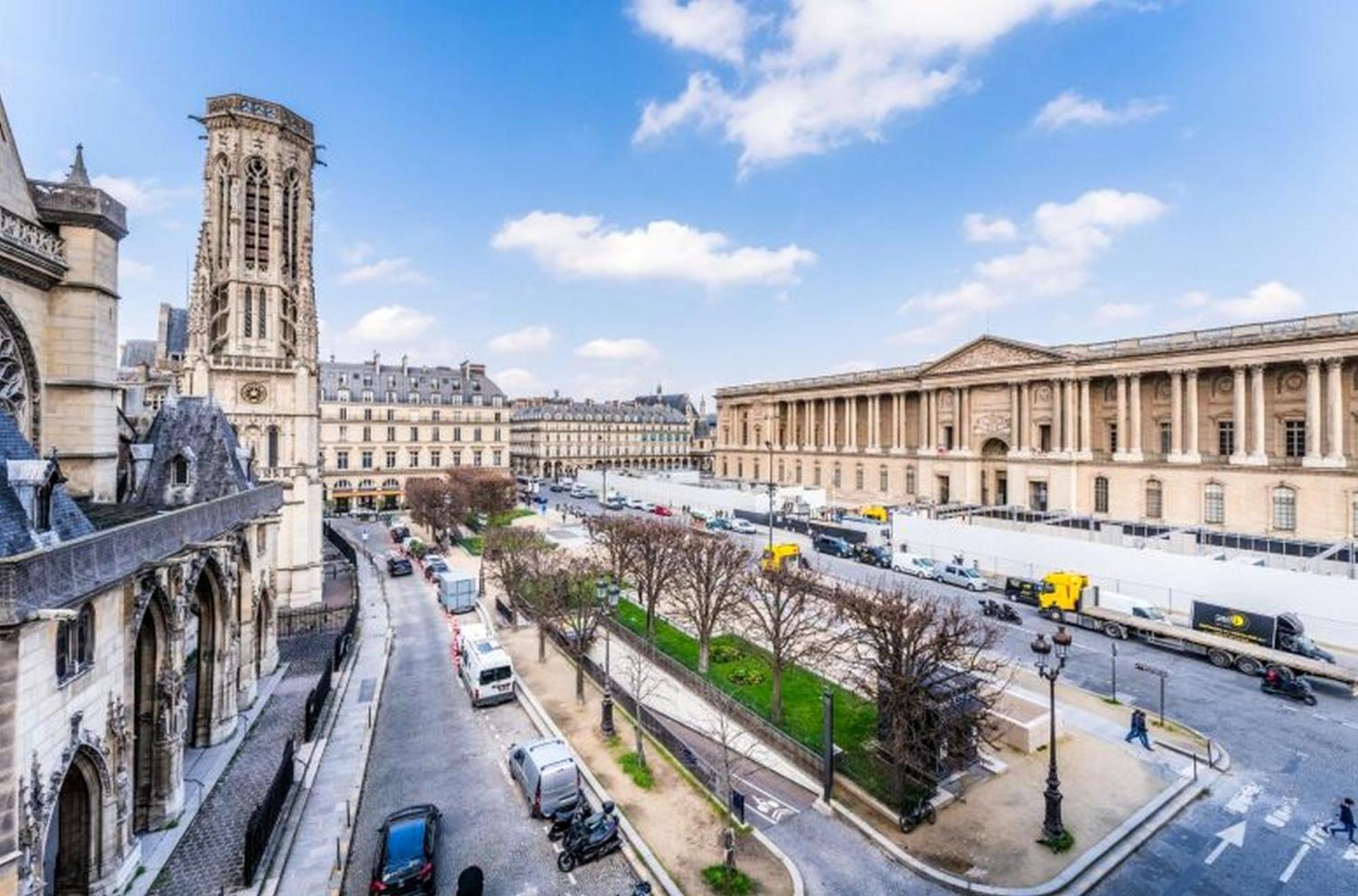 Reception Apartment With Stunning Views Paris Ngoại thất bức ảnh